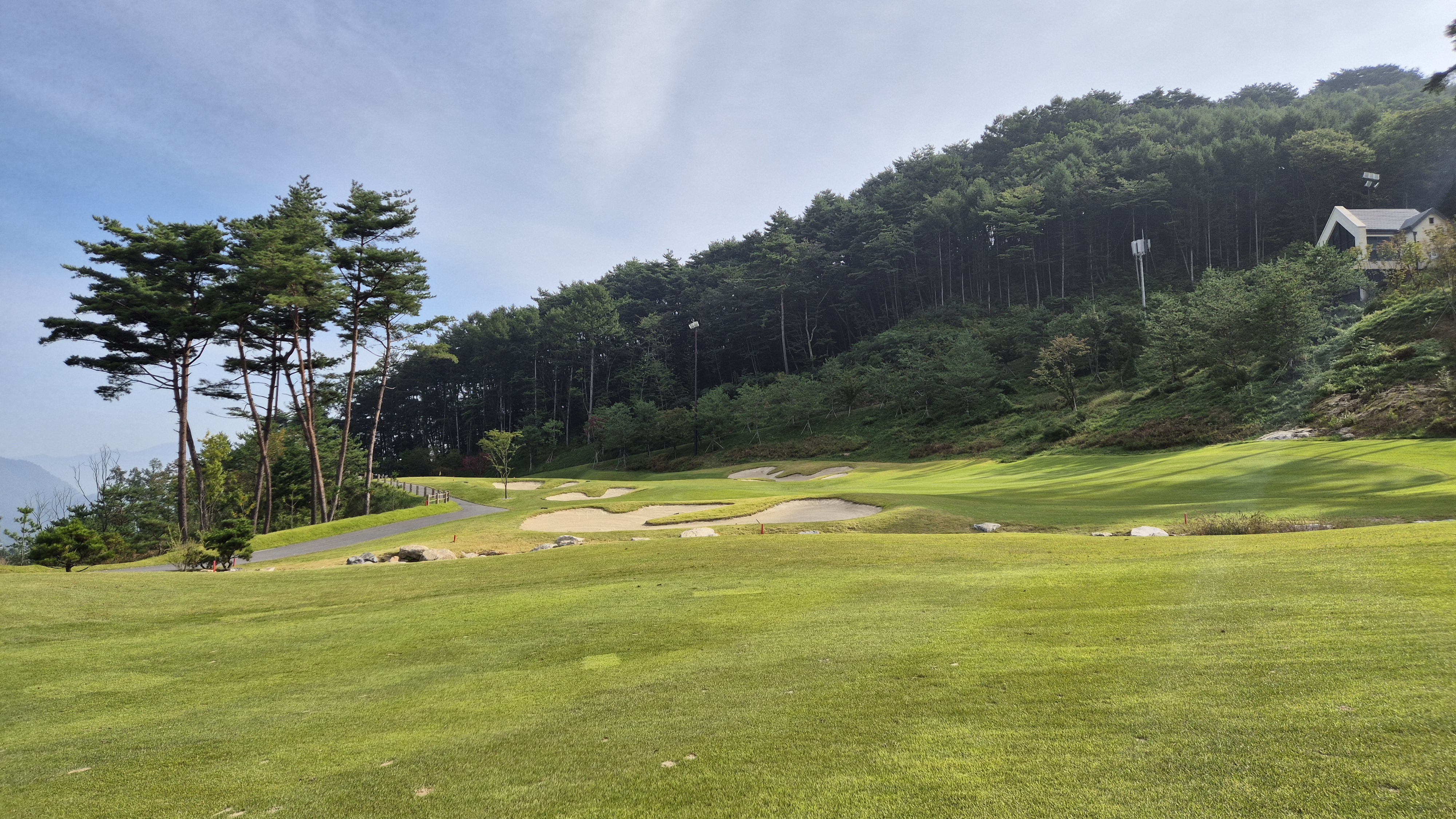 오로라cc 코스 사진 및 공략 정보