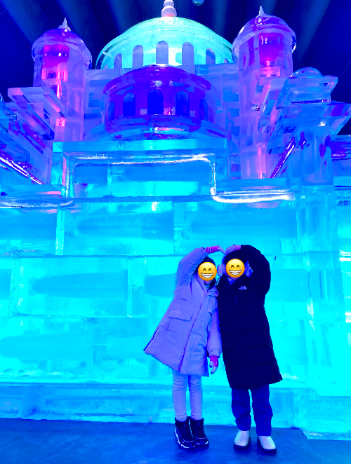 실내 얼음조각 광장-1