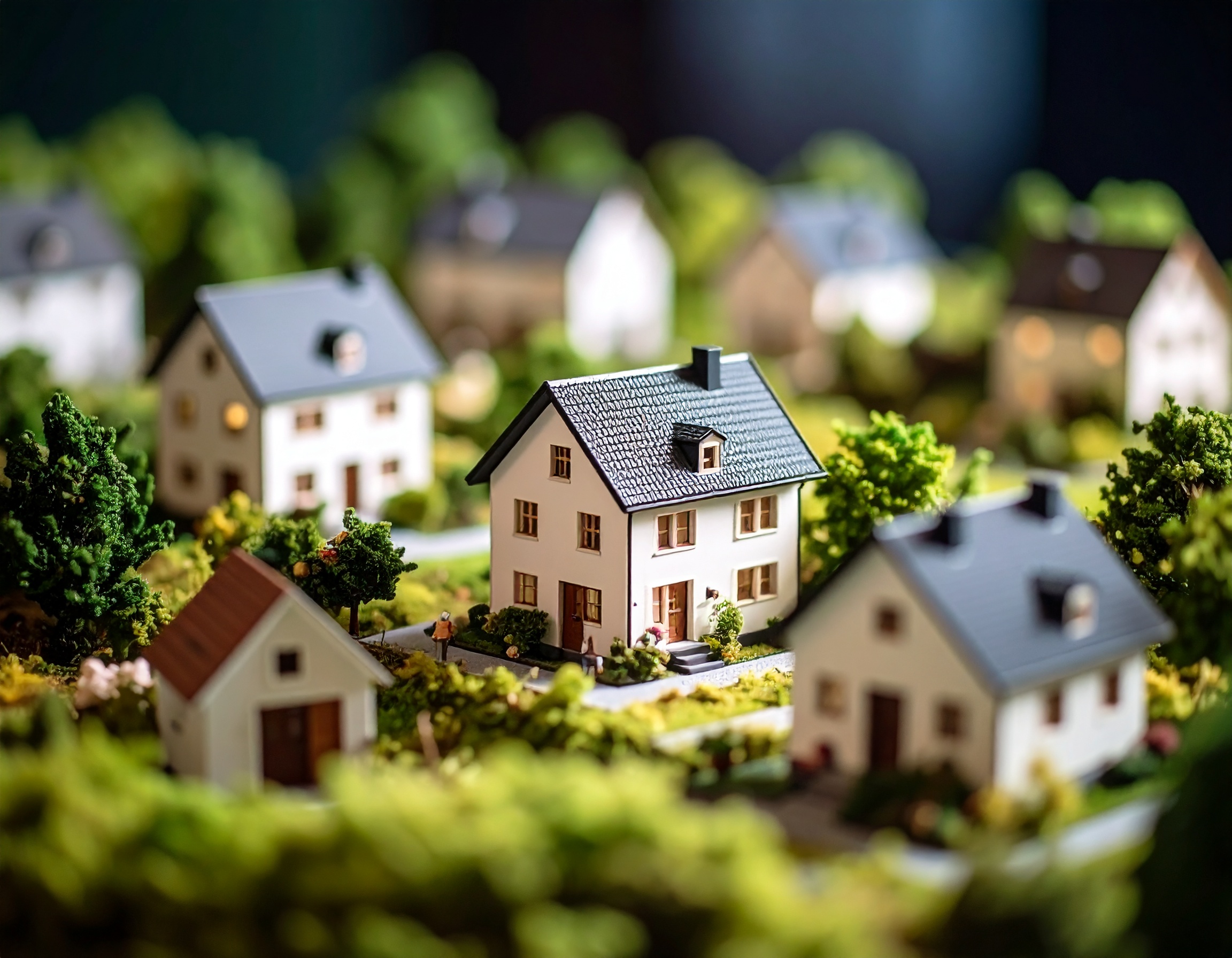 가계부채 관리, 주택 단지 미니어처