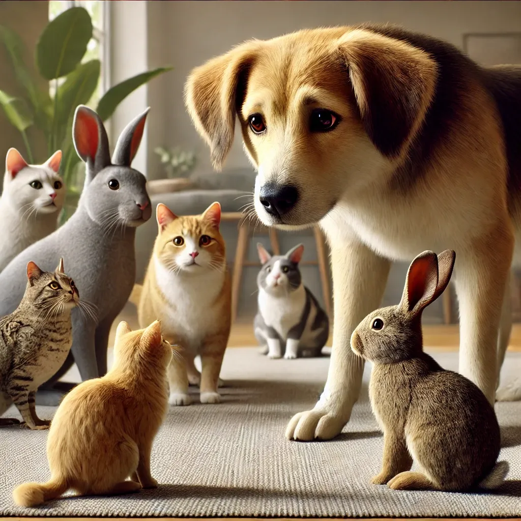 강아지가 다른 동물과 친해지게 하는 방법