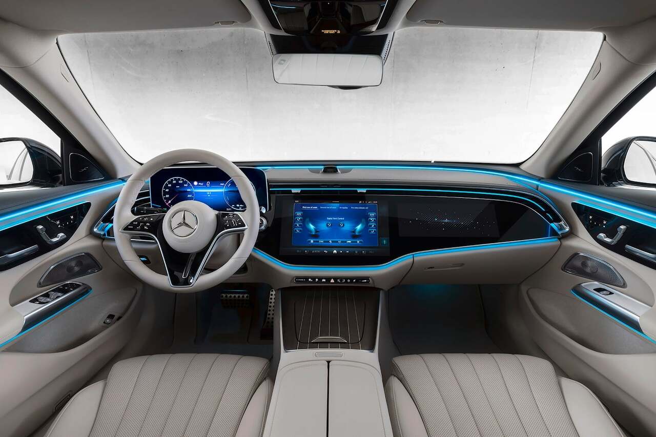 벤츠 e클래스 내관