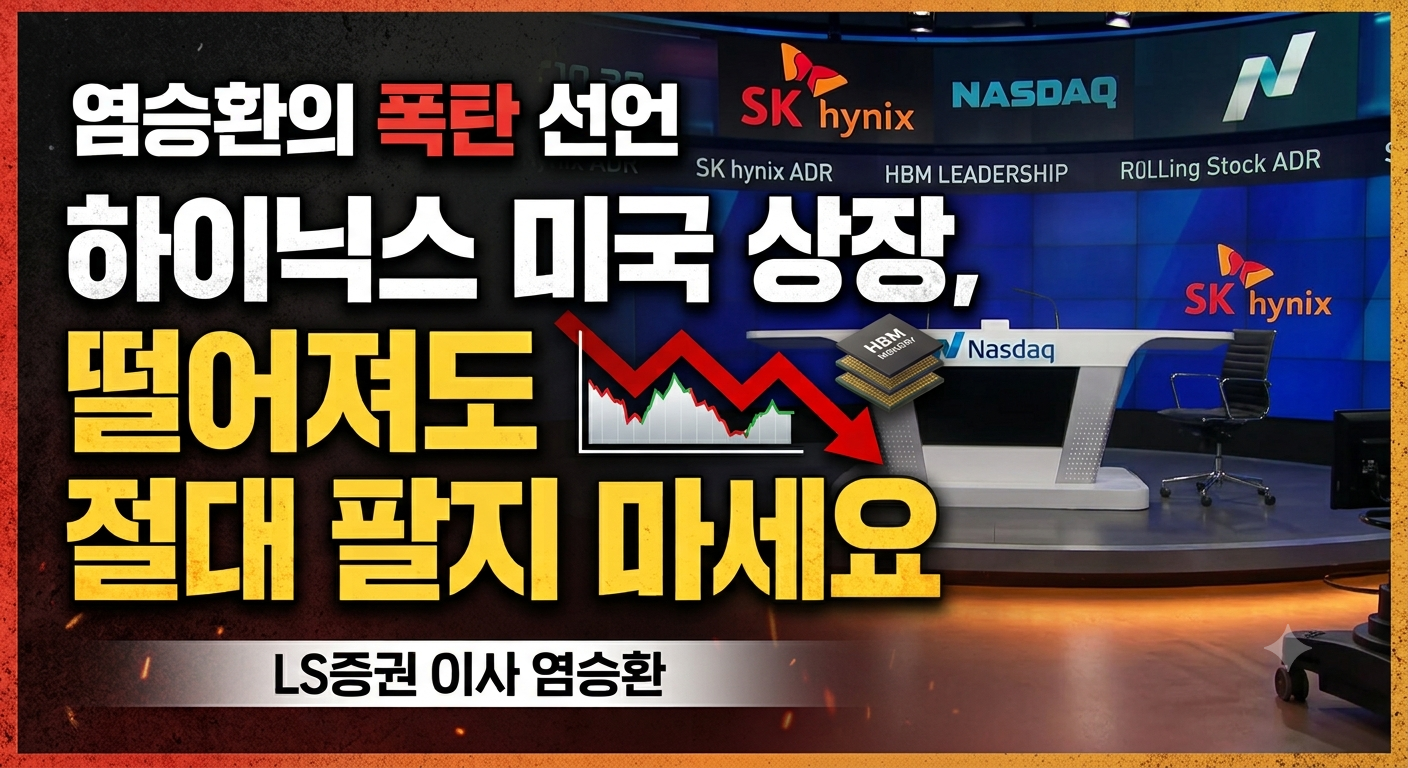 염승환의 폭탄 선언