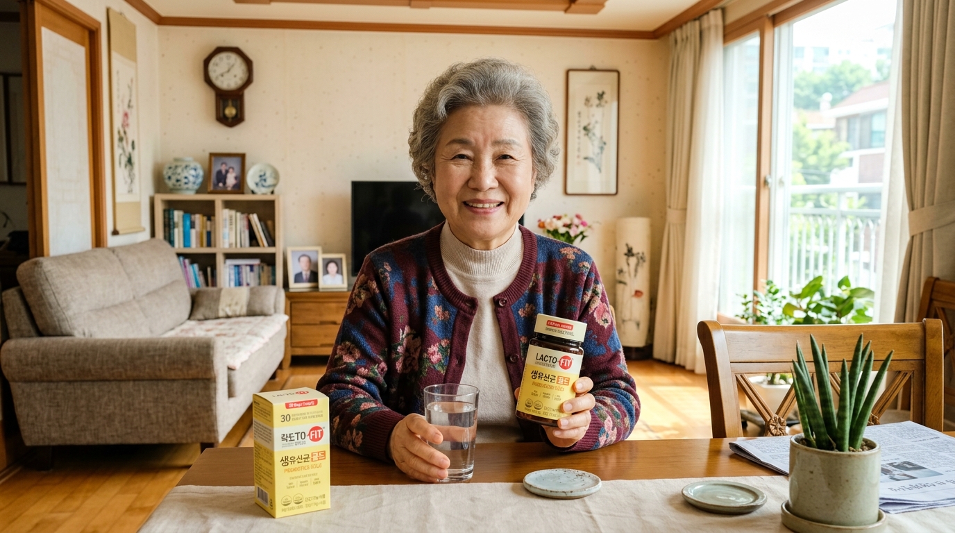 유산균 올바른 복용 습관 건강한 시니어
