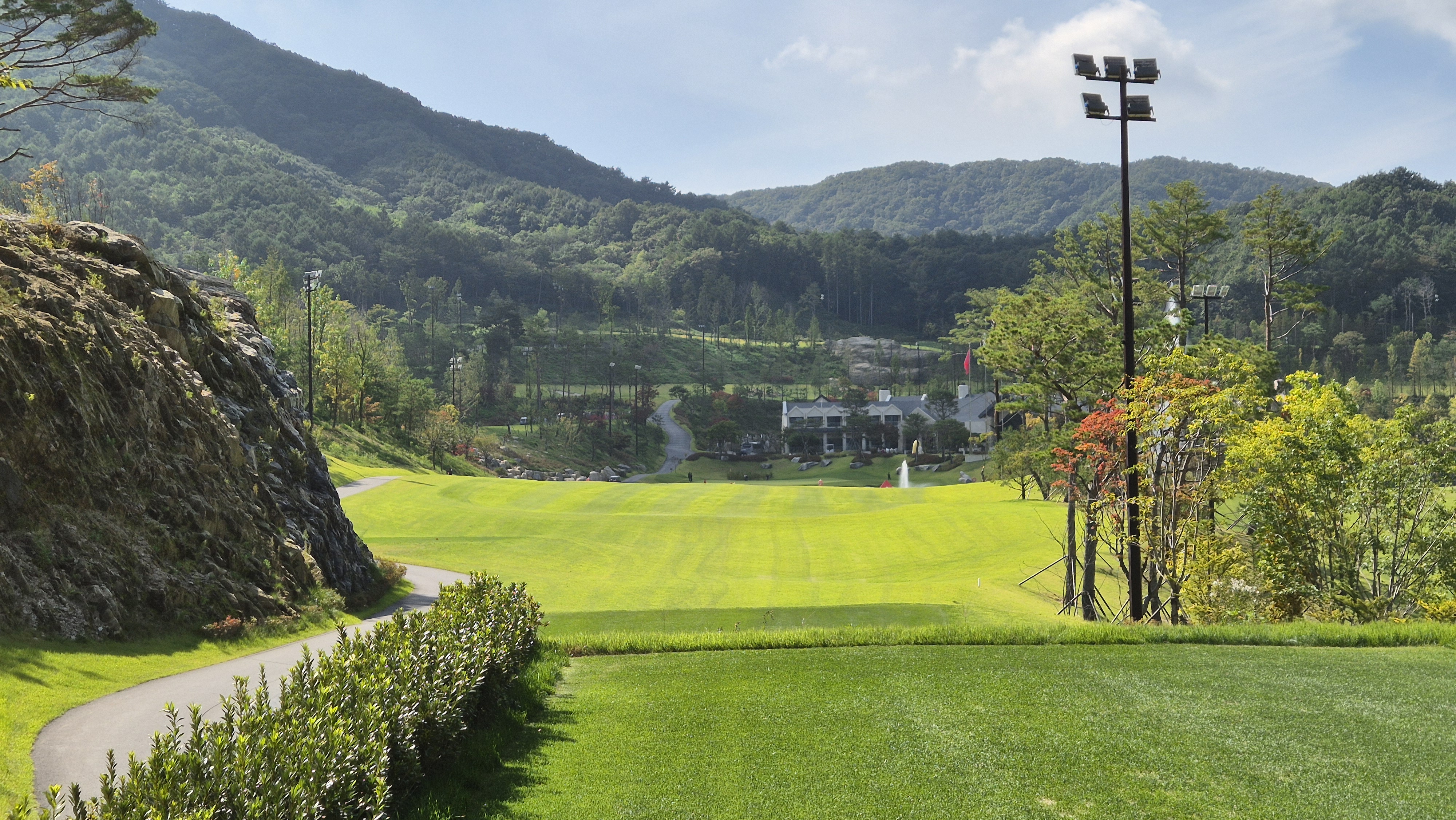 오로라cc 코스 사진 및 공략 정보