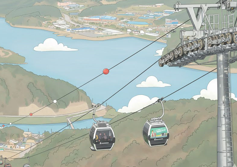 춘천 삼악산 호수 케이블카
