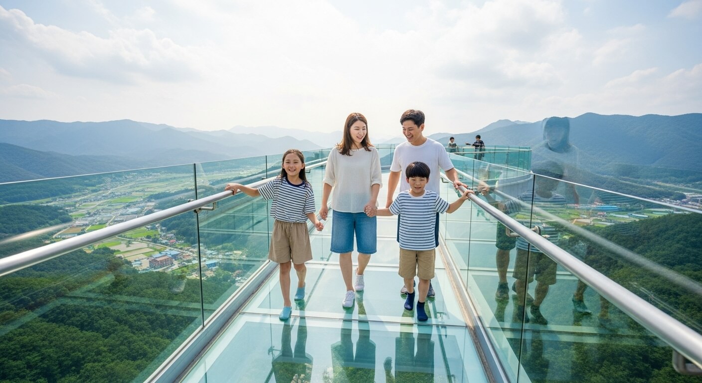 초등학교 여름방학 단양 만천하스카이워크