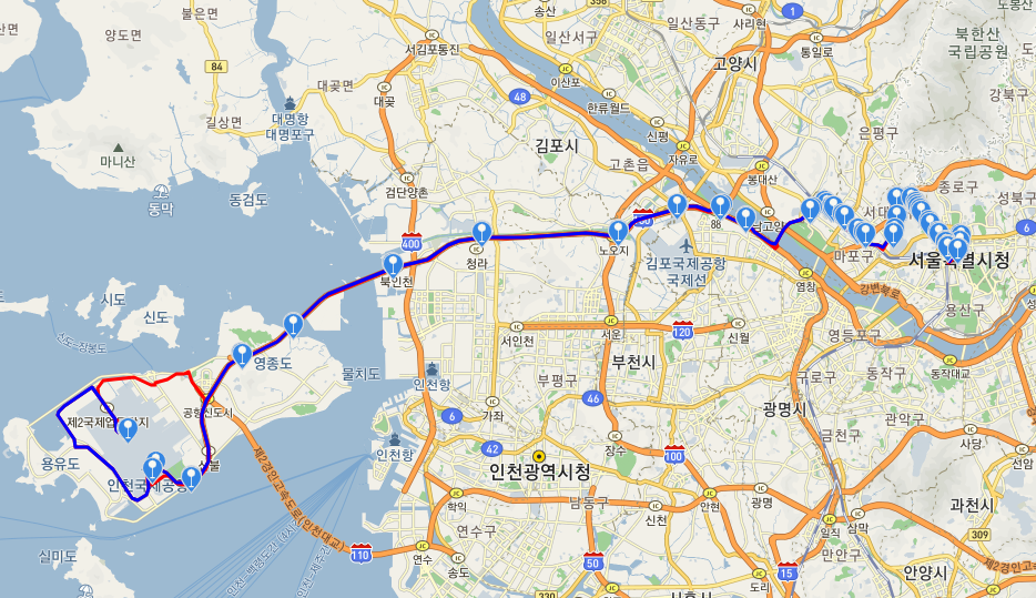 6005번 실시간위치