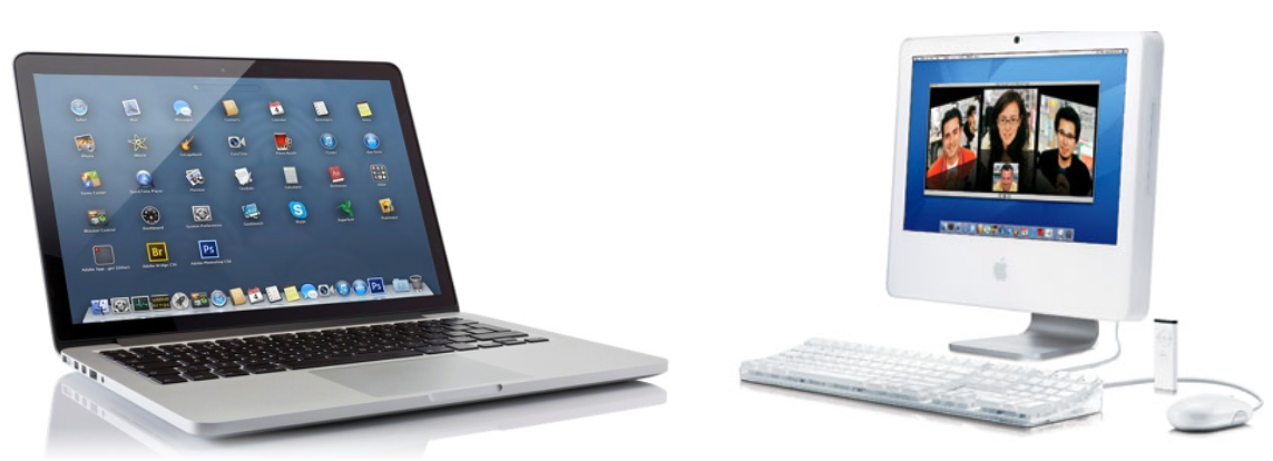 맥북프로, 아이맥 이미지입니다.