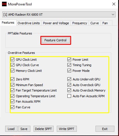amd 라데온 rx 6800 모어 파워 툴 언더볼팅