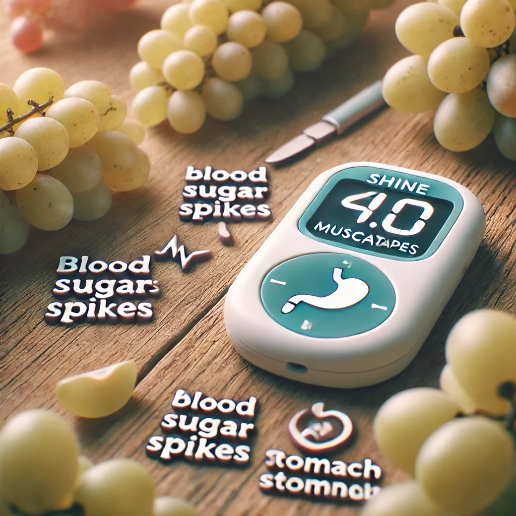 샤인머스켓 효능 부작용