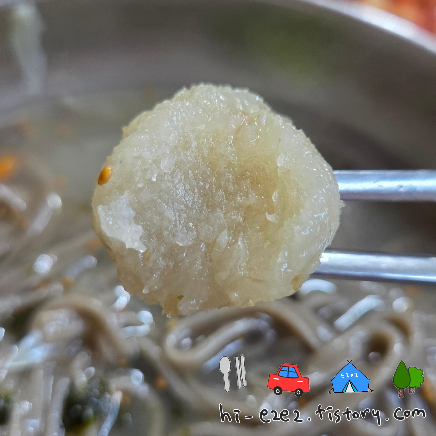 거제 관광 추천 옹심이메밀칼국수 옹심이칼국수