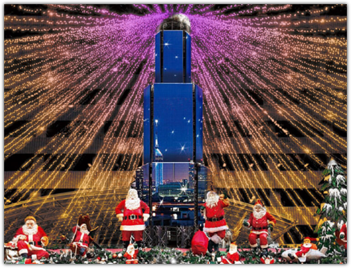 후쿠오카 크리스마스 마켓 위치 일루미네이션