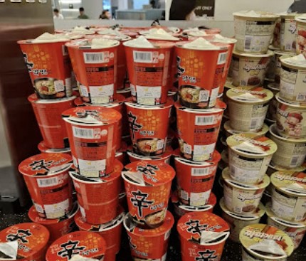 인천공항-라운지-라면