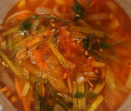 얼큰한 감자국