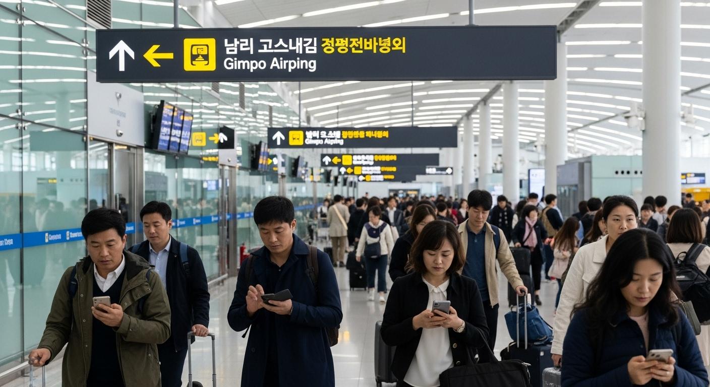 김포공항 탑승구