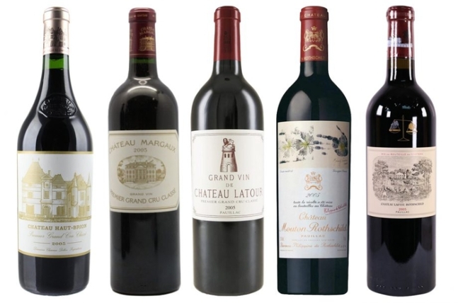 5 chateau, chateau haut-brion, margaux, latour, mouton rothchild, Lafite Rothschild