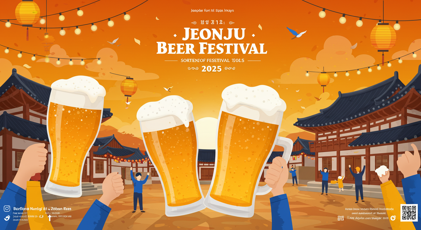 2025 전주가맥축제 일정&middot;장소 총정리! 입장료부터 운영시간까지