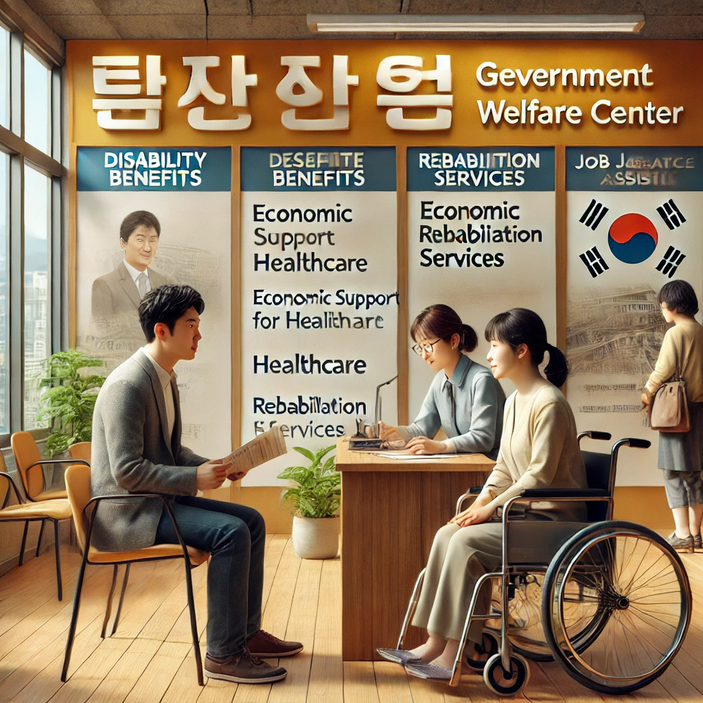 장애인을 -위한- 정부 -복지 -혜택