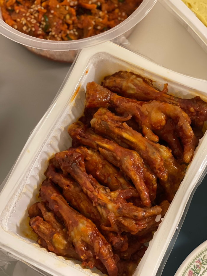 송내역 맛집 얌얌불닭발 본점 불닭발 덜매운맛