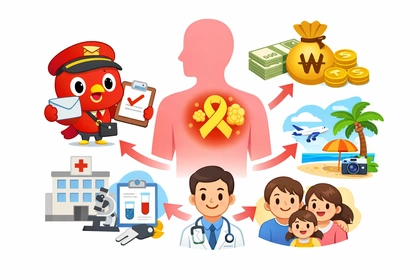 우체국 암보험 암진단금 지급 기준 설명11