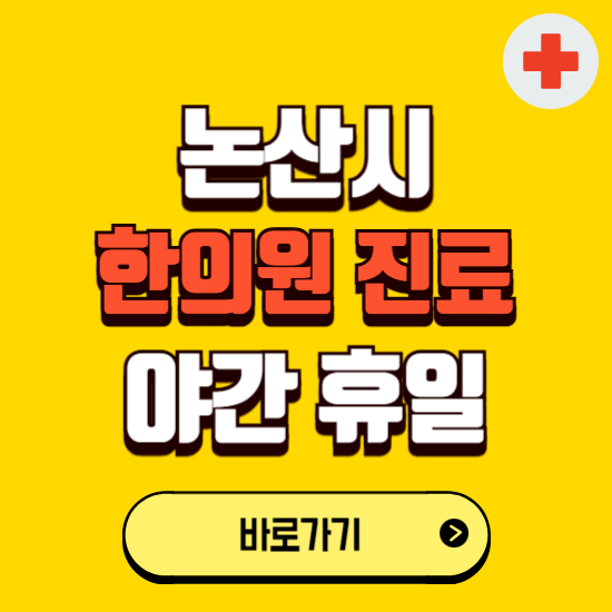 논산시 야간 휴일 한의원 한방병원 찾기 ❘ 24시 일요일 주말 연휴 응급진료 추천 잘하는 곳