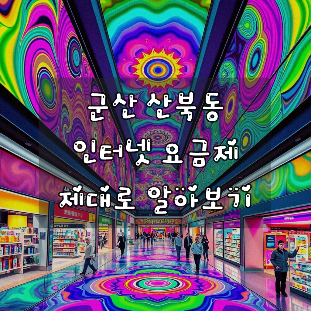 군산 산북동 인터넷 가입, 혜택 제대로 챙기는 법