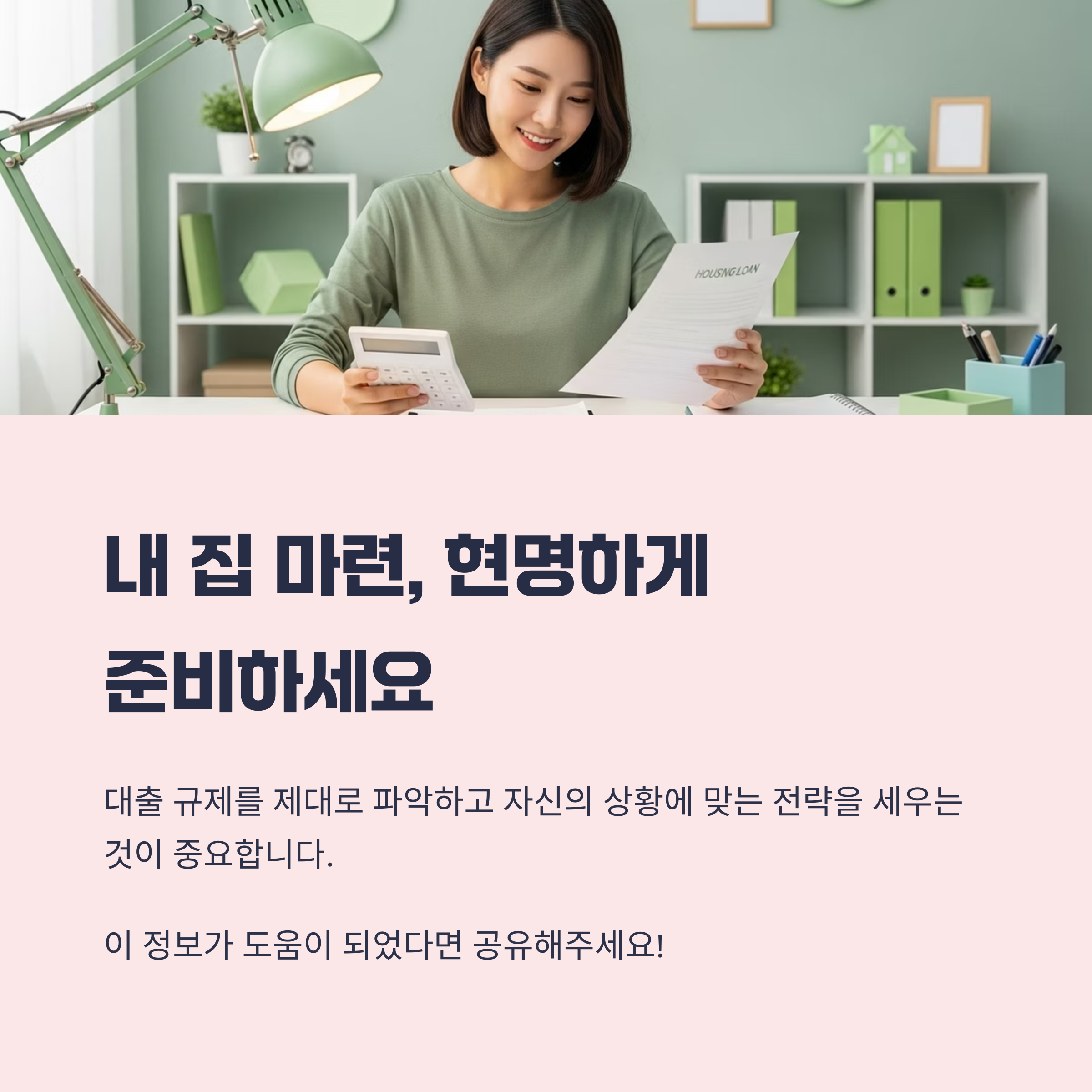 내 집 마련, 현명하게
준비하세요