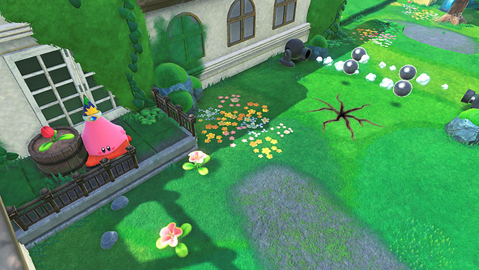 별의커비 디스커버리 초원의 빌딩