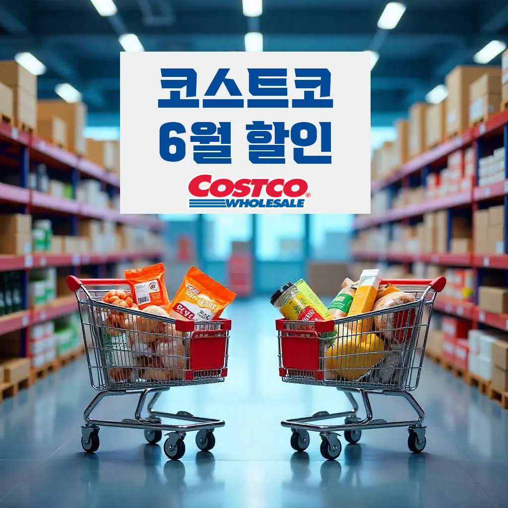 코스트코 할인 혜택 6월 세일 주요 품목