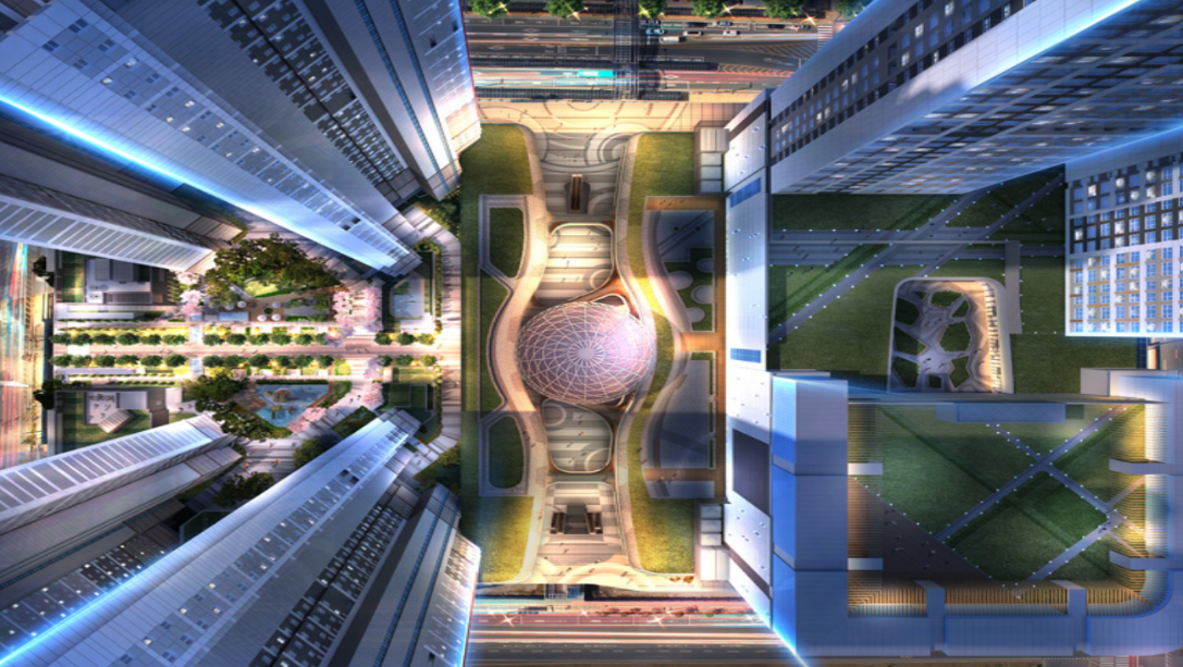 동탄역 롯데캐슬 투시도1