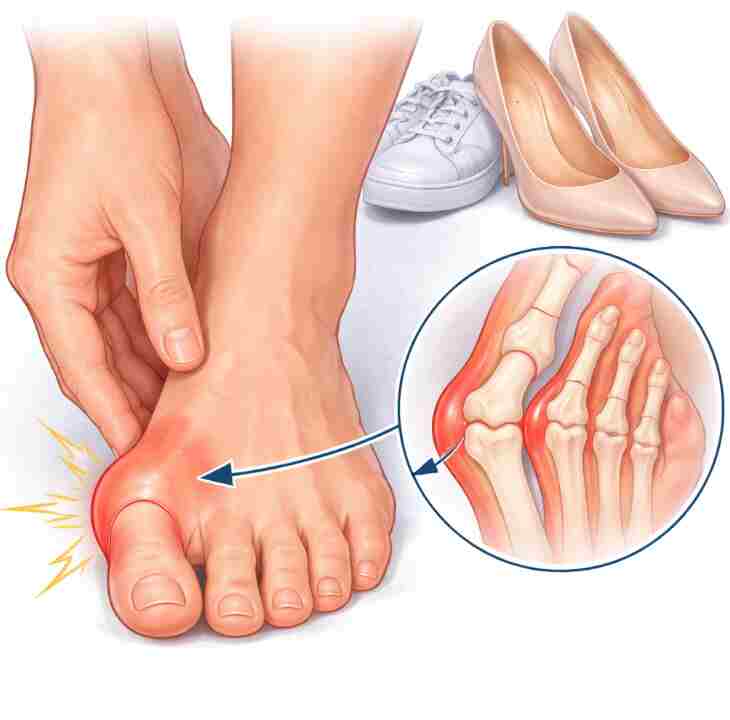 Symptoms and causes of anorexia even a lifestyle that causes foot deformation