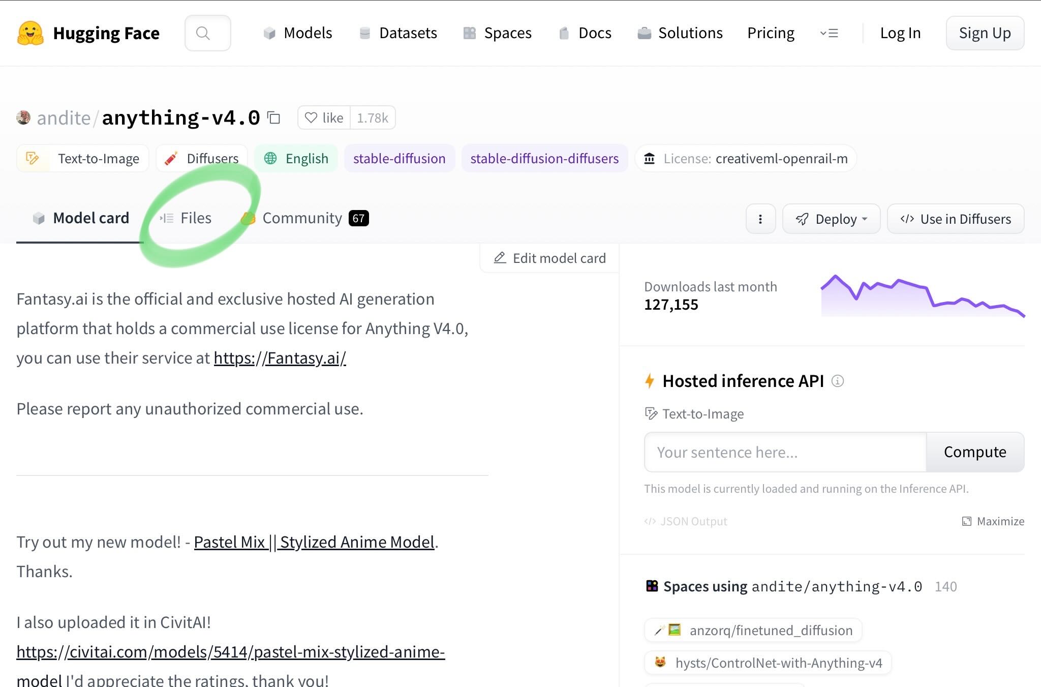 허깅 페이스 다운로드 방법