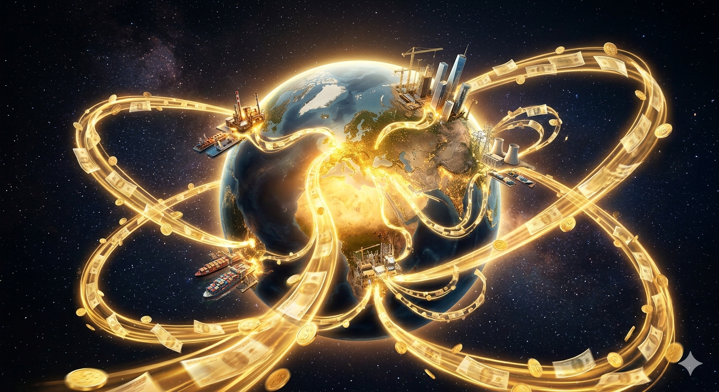 돈의 흐름 이미지