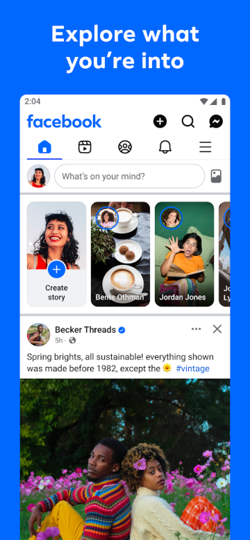 Facebook, 페이스북 앱 다운로드 설치 및 사용법