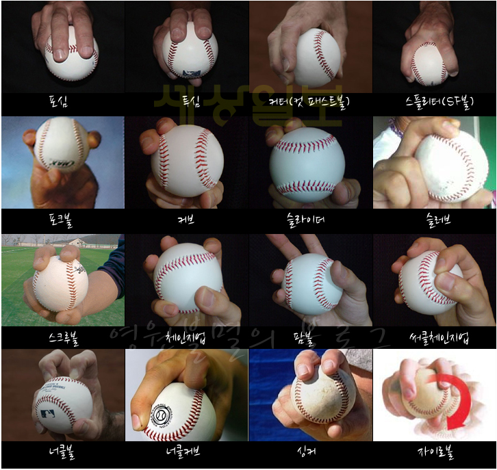 투구종류