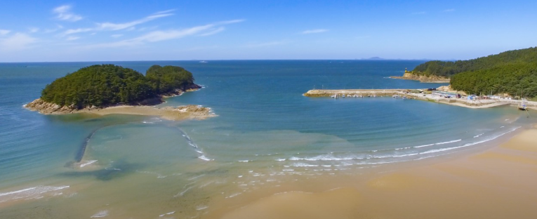 만리포 해수욕장