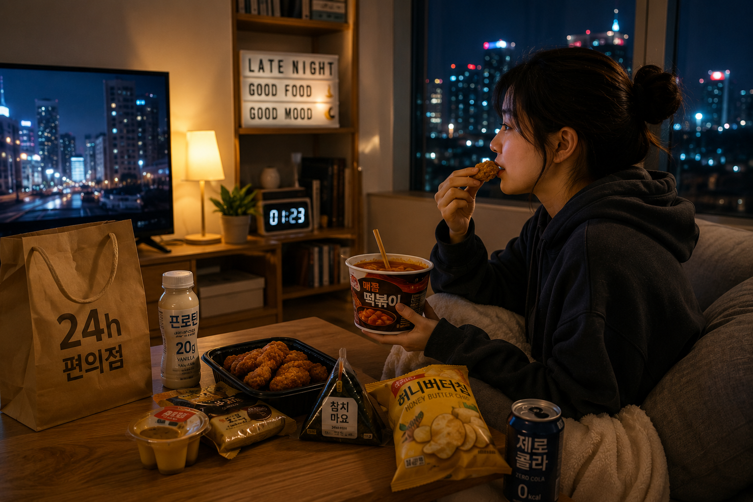 예상보다 빠르게 성장하는 식품산업의 야간 소비 시장