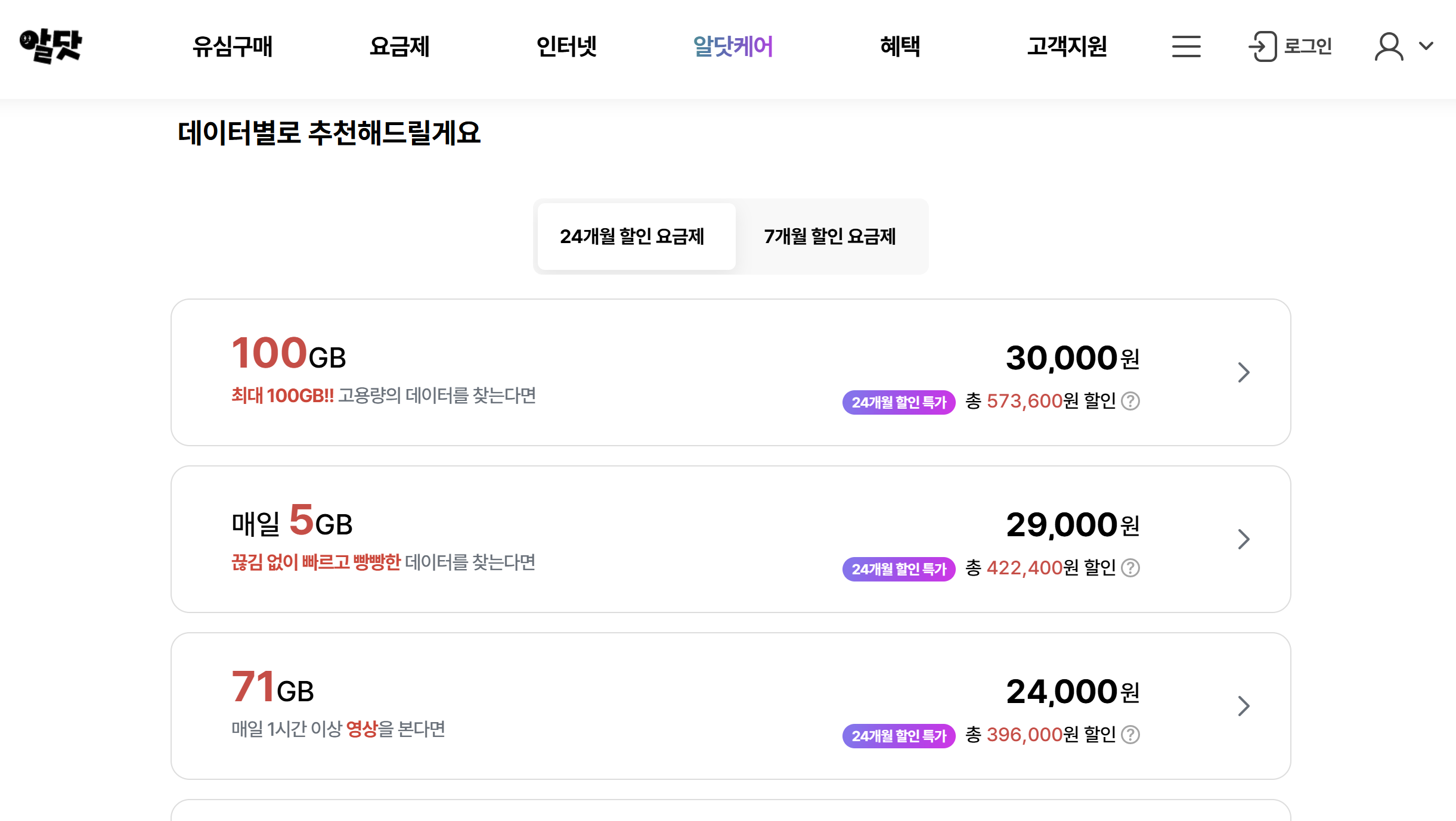 LG U+(유플러스) 알뜰폰 비교 사이트 추천