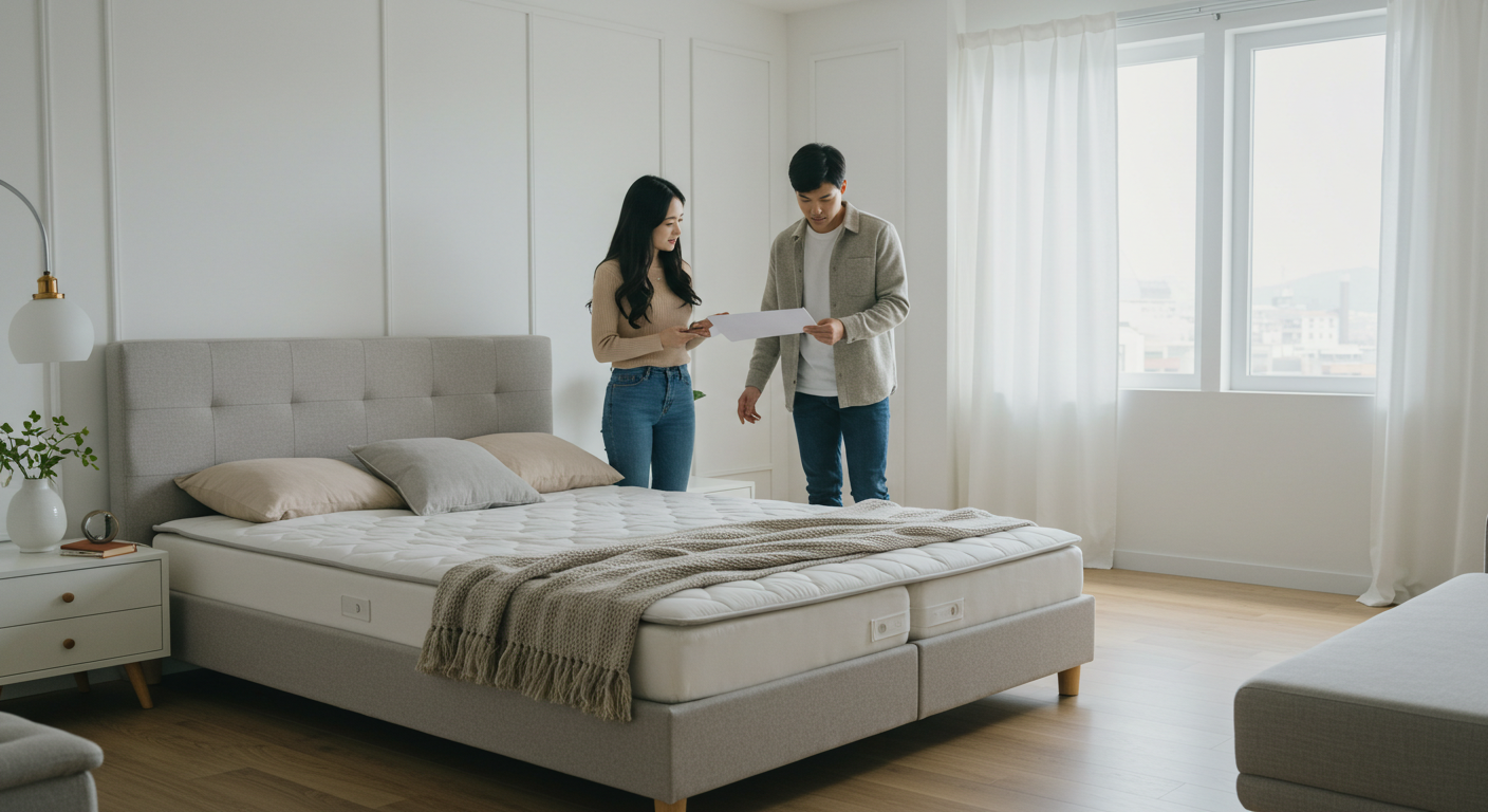 더블침대 2025년 기준 가격