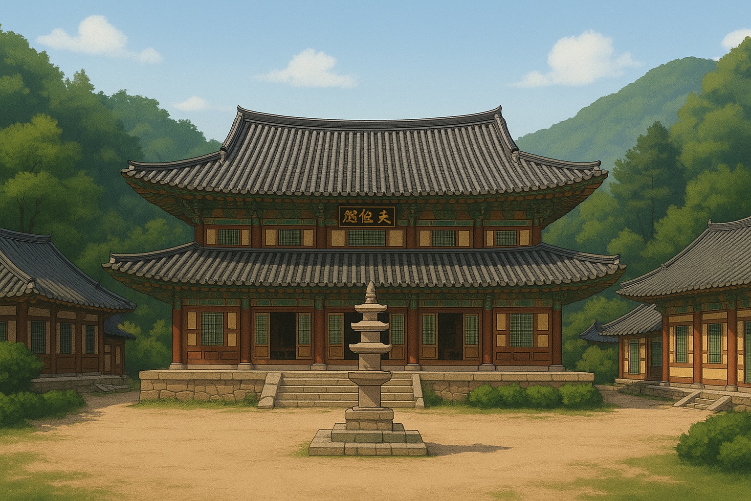 공주 마곡사 이미지