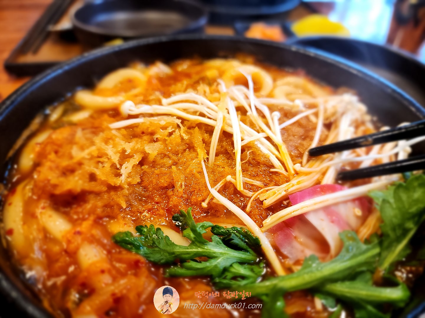 돈카츠김치우동전골