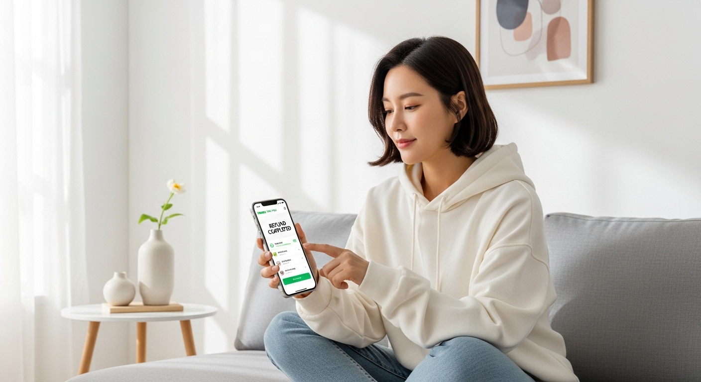 계좌연결, 네이버페이환불