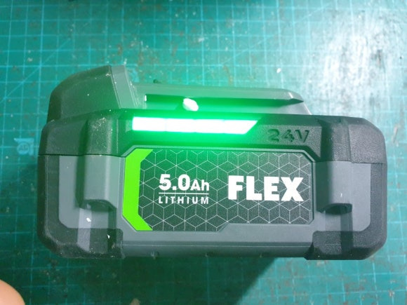 flex 24v 5A 배터리 led 점멸