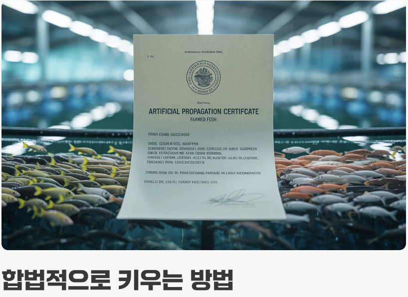 어름치&amp;#44; 개인이 키워도 될까?