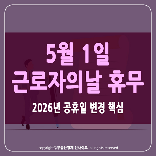 5월 1일 근로자의날 휴무 썸네일