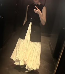 레이어링 스커트 사진