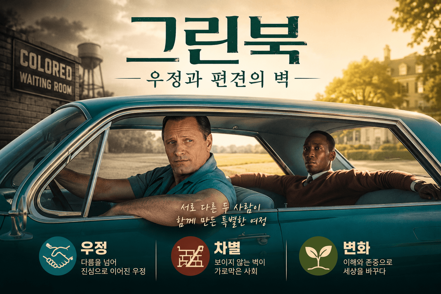 영화 그린북 대체포스터
