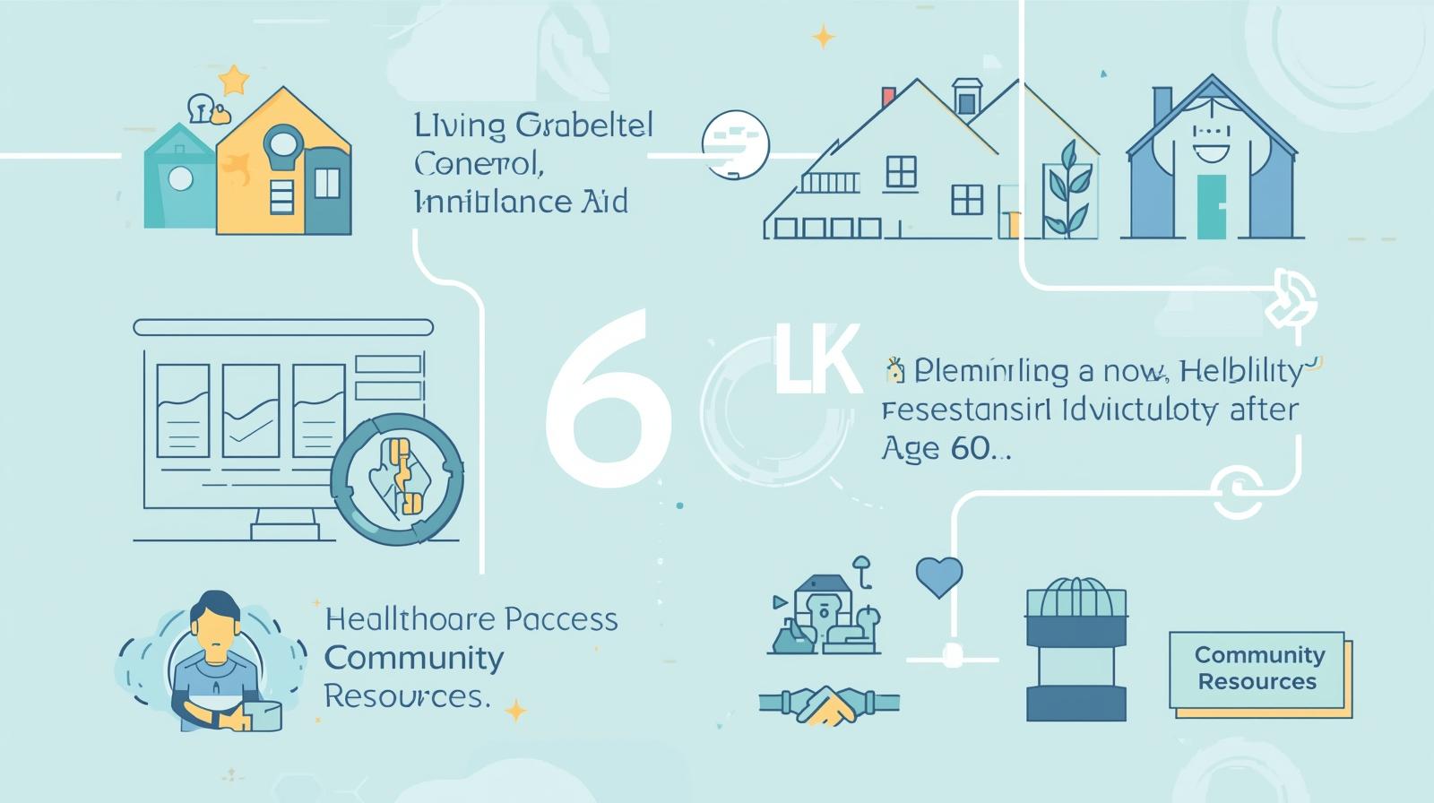 60세 이후 소득이 줄어들 때 받을 수 있는 생활 안정 지원 정리
