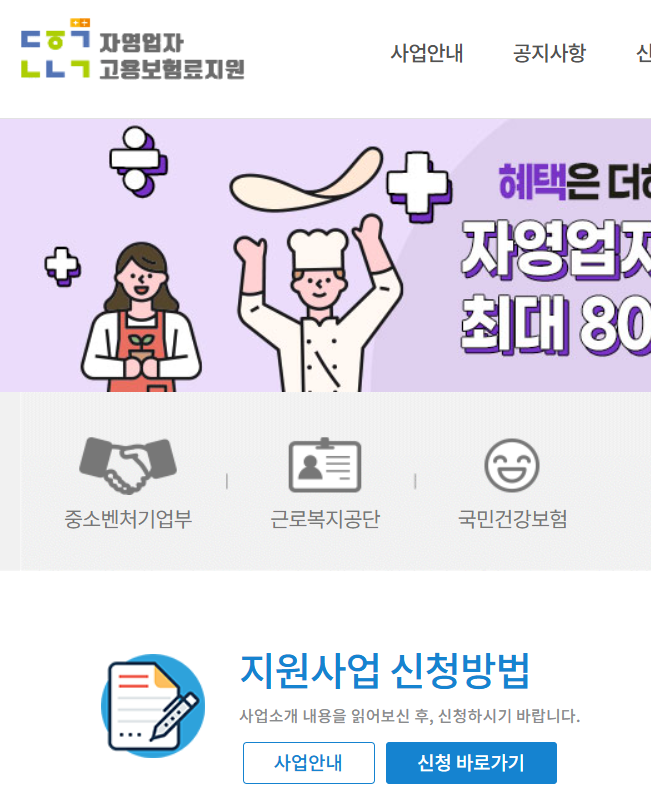 지원사업 신청방법