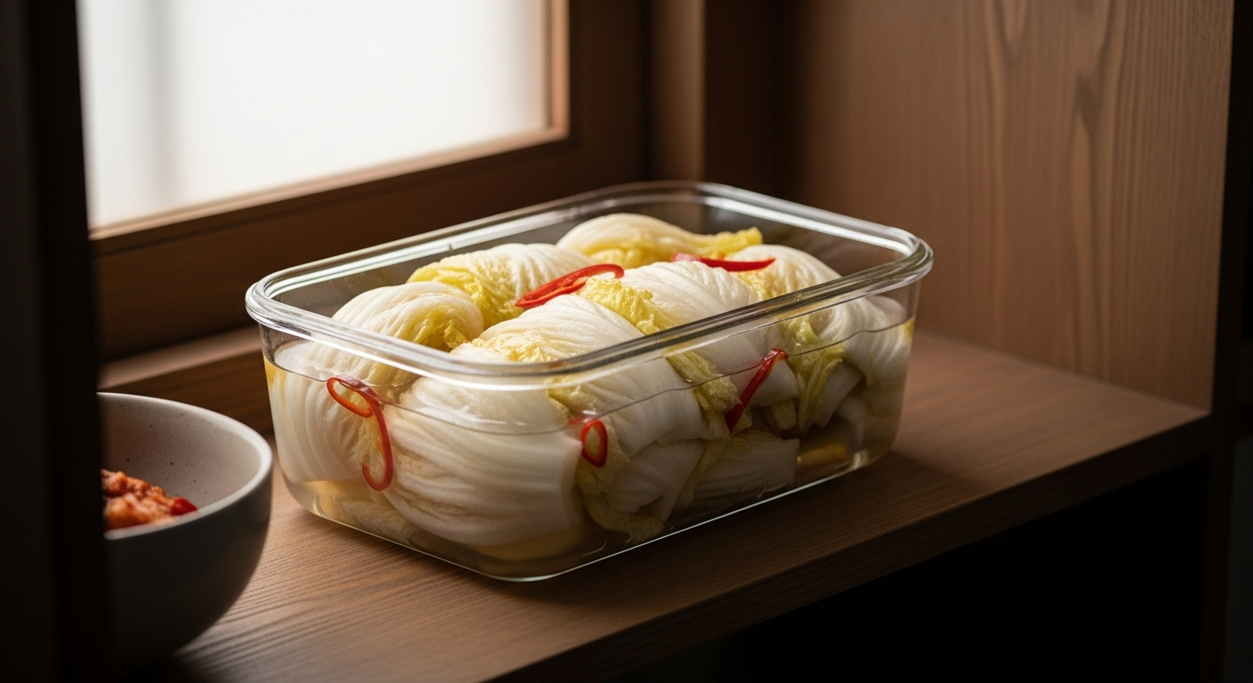 천연소화제보다 좋은 김대석 셰프 백김치, 사먹는 맛집보다 맛있어요!